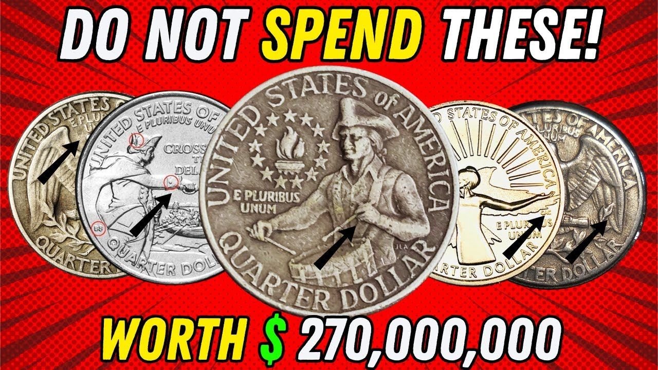 The rise of state quarters tracking 11 years of value changes